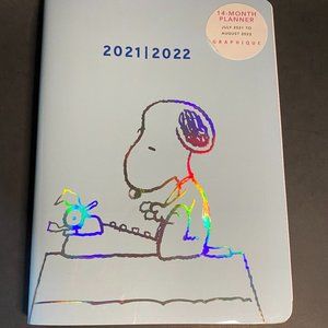 Snoopy Planner July 21 - Aug 22 14-month